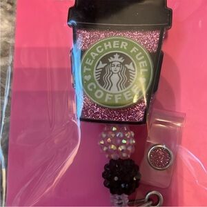 Simply Southern Badge Reel-Teacher Fuel Coffee